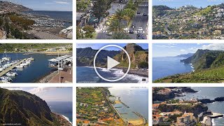 Madeira Island Live Rolling Multicam Streaming 247 – 13 cams and local weather [upl. by Slavic]