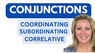 What is a Conjunction 3 Types of Conjunctions  Coordinate  Subordinate  Correlative free PDF [upl. by Minier874]