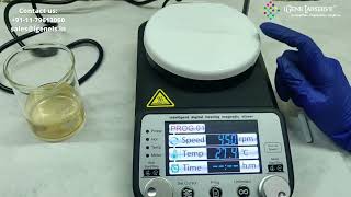 Hot Plate Magnetic Stirrer  Magnetic Stirrer Hot Plate  iGene Labserve [upl. by Ogilvie]