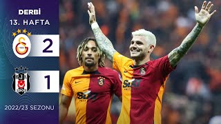 Galatasaray 21 Beşiktaş  13 Hafta  202223 [upl. by Ahsym]