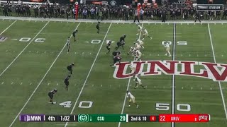 Colorado State vs UNLV Exciting Ending  2023 College Football [upl. by Letnoj]