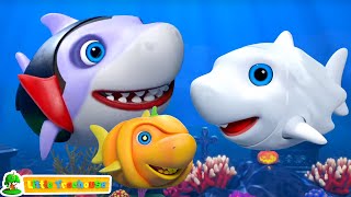 Spooky Baby Shark Song  More Halloween Rhymes And Kids Songs [upl. by Airretal]