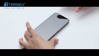 Installation Guide for T Tersely Tempered Glass Screen Protector with Auto Alignment Kit for iPhone [upl. by April]