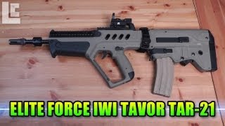 Elite Force IWI Tavor TAR21 AEG Airsoft Gun Airsoft SC Village GameplayCommentary [upl. by Aytak]