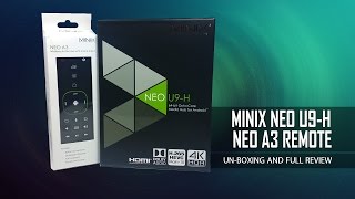 MINIX NEO U9H ANDROID TV BOX FULL REVIEW [upl. by Malchus]