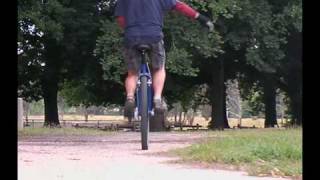 KH29 Schlumpf Hub GUNI Geared Unicycle First Day [upl. by Reamy]