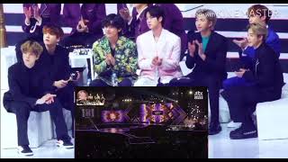 GDA 2020 BTS reaction GIDLE on the screen [upl. by Wanda]