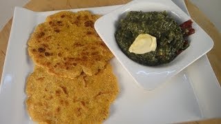 Sarson ka Saag  Makai ki Roti  Sanjeev Kapoor Khazana [upl. by Alexandr]