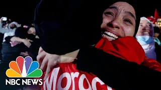 We Made History’ Worldwide Celebrations Explode After Morocco Reaches World Cup Semifinals [upl. by Judd]