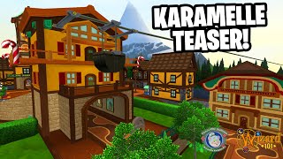 Wizard101 NEW WORLD TEASER  Karamelle City [upl. by Nella]