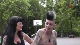 PsychomaniaTV Interview Sparky  Demented Are Go  Potsdam 2014 [upl. by Caitrin]