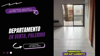 Departamento en venta en Palermo Guatemala 4900 [upl. by Derwon]