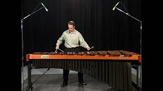 White Hollow performed by Mark Ford Marimba Technique Through Music 20 [upl. by Helprin]