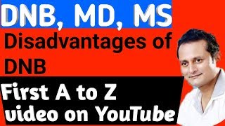 DNB MD  MS Advantages Disadvantages Which is better and why Post MBBS career Counseling [upl. by Seuqirdor]