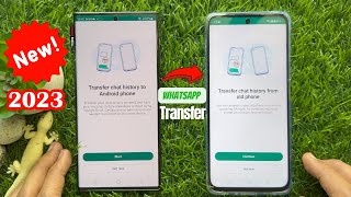 Transfer Whatsapp Messages From old Android to New Android Phone  Transfer WhatsApp Chats 2023 [upl. by Ataeb361]