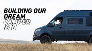 Watch Us Build Our Dream Camper Van  Sprinter 4x4 flare install ep 2 [upl. by Innoc]