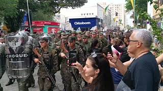 7 de setembro de 2024 São José dos Campos desfile CTA aeronáutica exército [upl. by Kerwon498]