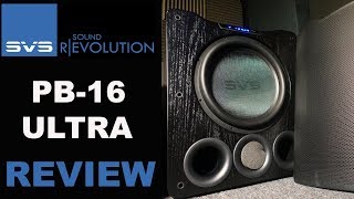 SVS PB16 ULTRA Review  PORT NOISE [upl. by Aceber234]