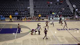 Lang v Tasby Dallas ISD MS Basketball Playoffs [upl. by Woothen]