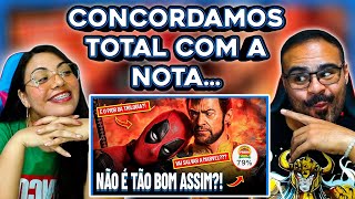 REACT CANAL PEEWEE  Deadpool amp Wolverine é o PIOR da Trilogia  Opinião SEM e COM Spoilers [upl. by Secundas]