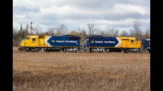 Ontario Northland Railway  North Bay to Toronto Test Train [upl. by Icyac447]