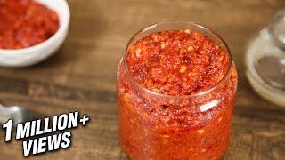 How To Make Schezwan Sauce At Home  Schezwan Sauce Recipe  The Bombay Chef  Varun Inamdar [upl. by Krista16]