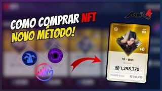 Como COMPRAR NFT no XDRACO do jeito CERTO NOVO MÉTODO  Mir4 [upl. by Aynas645]