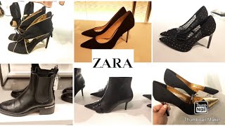 ZARA NOUVELLE COLLECTION CHAUSSURES BOTTINES BOTTES 9 DÉCEMBRE [upl. by Adaliah]