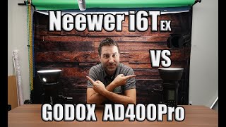 FLASHDOWN Neewer i6Tex Flash vs Godox AD400 Pro Flash [upl. by Shewchuk]