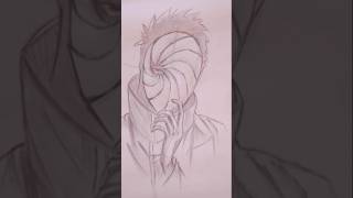 Drawing Obito Uchiha Naruto shorts [upl. by Patricio]