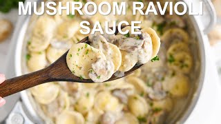 Mushroom Ravioli Sauce [upl. by Margaretha31]