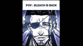 Bleach is Back 💀🔥 Manga Edit [upl. by Peterson201]