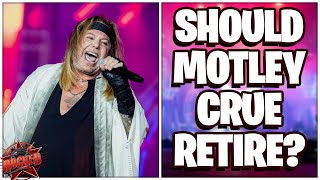 Should Motley Crue Retire Backtracks Lawsuits and getting quotCancelledquot [upl. by Scotty]