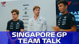 Williams F1 Team Talk  Singapore GP 2024 [upl. by Shiau]