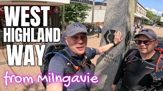 West Highland Way Day 1 Milngavie to Drymen [upl. by Aim64]