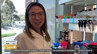 Scripps Research Using Biotech quotBrewingquot to Enhance Vaccines on Spectrum News [upl. by Ahsiruam253]