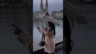 conociendo la bella Suiza bajo la lluvia suiza zurich viajeros youtube [upl. by Ayaros826]