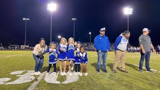 2023 Rockvale Youth Football and Cheer Night at Rockvale High School Rockvale VS Blackman Halftime [upl. by Lohrman839]