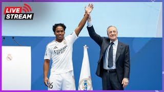 Presentación de Endrick  Real Madrid [upl. by Yacano]