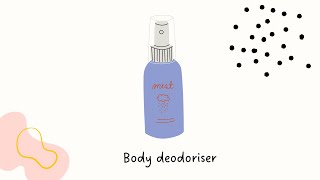 Easy and simple to follow tutorial for aluminium free deodorant body deodoriser [upl. by Edwards]