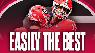 Georgia Football Reminded Us Why Theyre The Best Team In CFB  Georgia vs Clemson Recap [upl. by Nert]