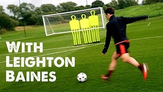 Learn Free Kicks with Leighton Baines [upl. by Anuaf994]