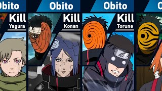 Characters defeated by Obito Uchiha in Naruto and Boruto [upl. by Birck]