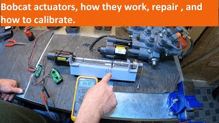 Bobcat actuator how it works repair and calibration what you need to know ACS AHC SJC [upl. by Nyleahcim]