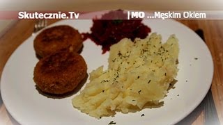 Ziemniaki z cebulą na smalcu Męskim Okiem  SkutecznieTv HD [upl. by Enrol]