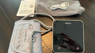 Smart Upper Arm Blood Pressure Monitors for Home Use with XL Pressure Cuff Automatic Electric ad [upl. by Adamina]