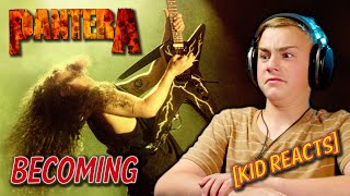 Kid Reacts to Pantera  Becoming Far Beyond Driven 1994 musicreaction pantera [upl. by Iolanthe]