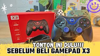 Tonton Ini Dulu Sebelum Beli Gamepad X3  Penjelasan Cara Pakai Gamepad X3 [upl. by Shaddock]