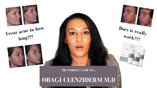 Obagi CLENZIderm MD Acne System Review  How to use CLENZIderm [upl. by Jago877]