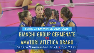 SERIE C Bianchi Group Cermenate  Amatori Atletica Orago [upl. by Aeduj]